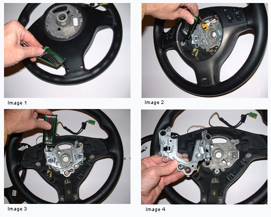 Bmw steering wheel trim removal #2