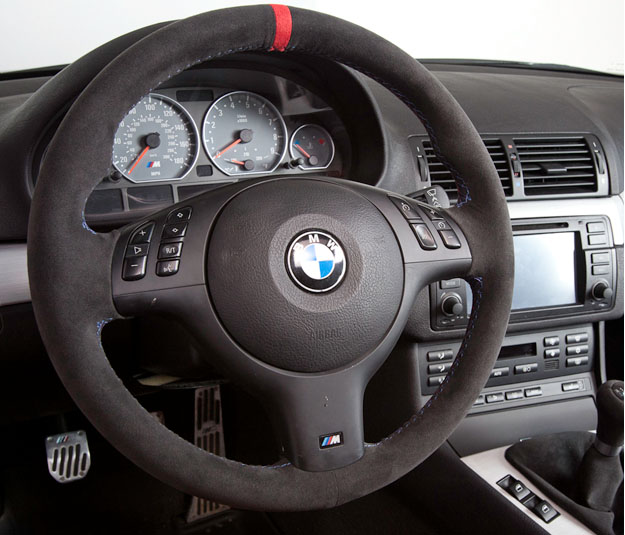 Bmw e46 leather steering wheel cover #5